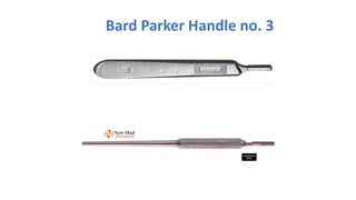 Bard Parker Handle no. 3