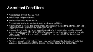 Peripartum cardiomyopathy (1) | PPTX