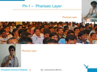 Ph-1 – Pharisaic Layer

                                                                  Pharisaic Layer




                       Pharisaic Layer




Peripatetic School of Vedanta   ||       By- Jubanashwa Mishra.
 