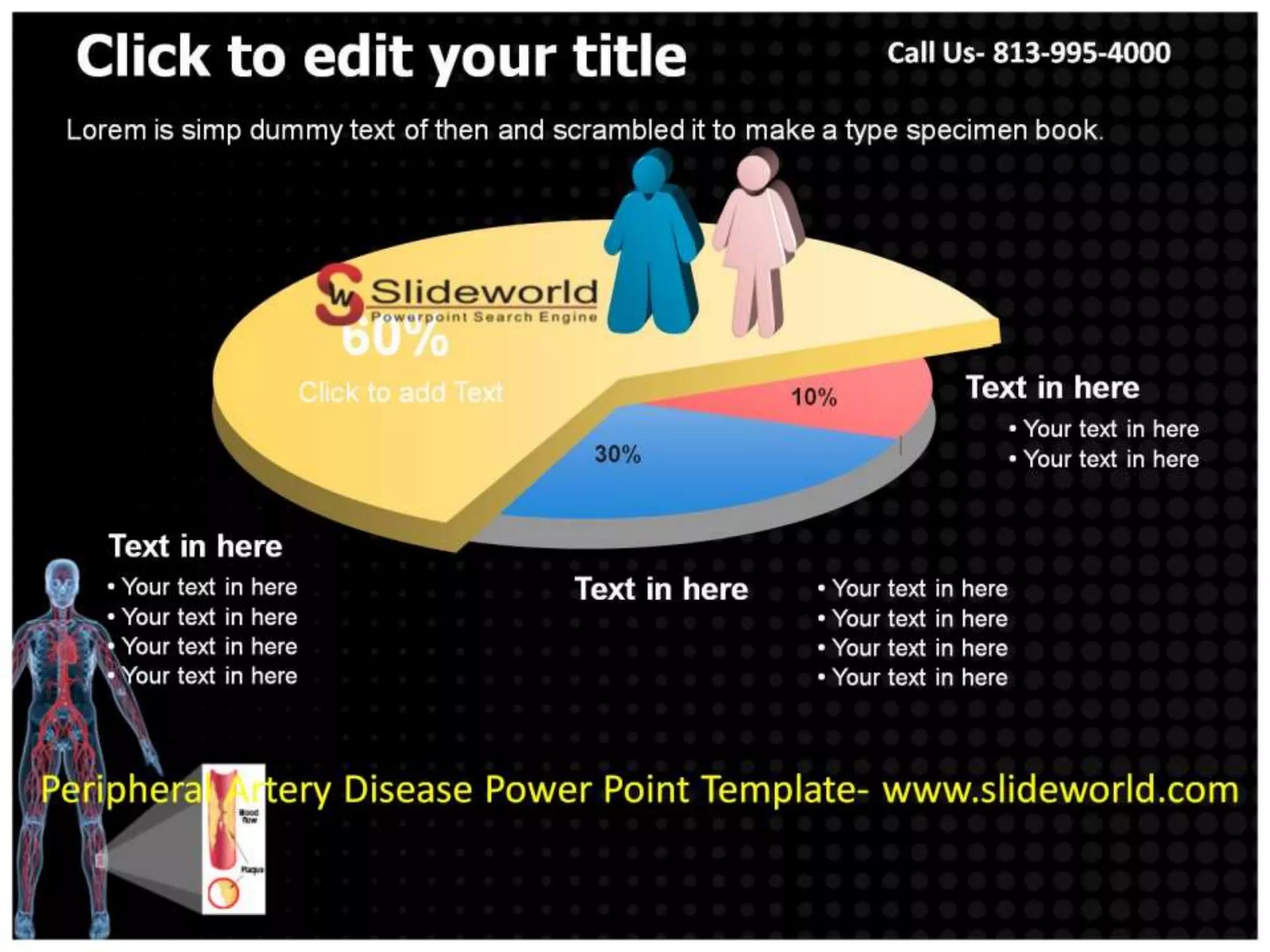 Peripheral Artery Disease Powerpoint Template | PPTX