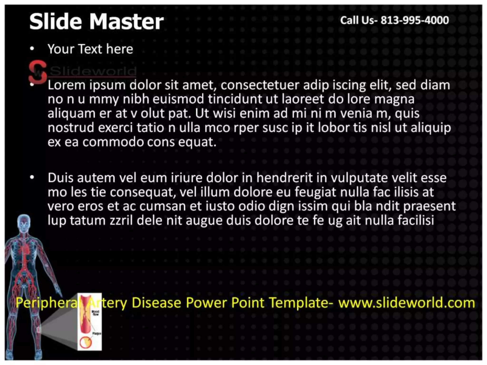 Peripheral Artery Disease Powerpoint Template | PPTX