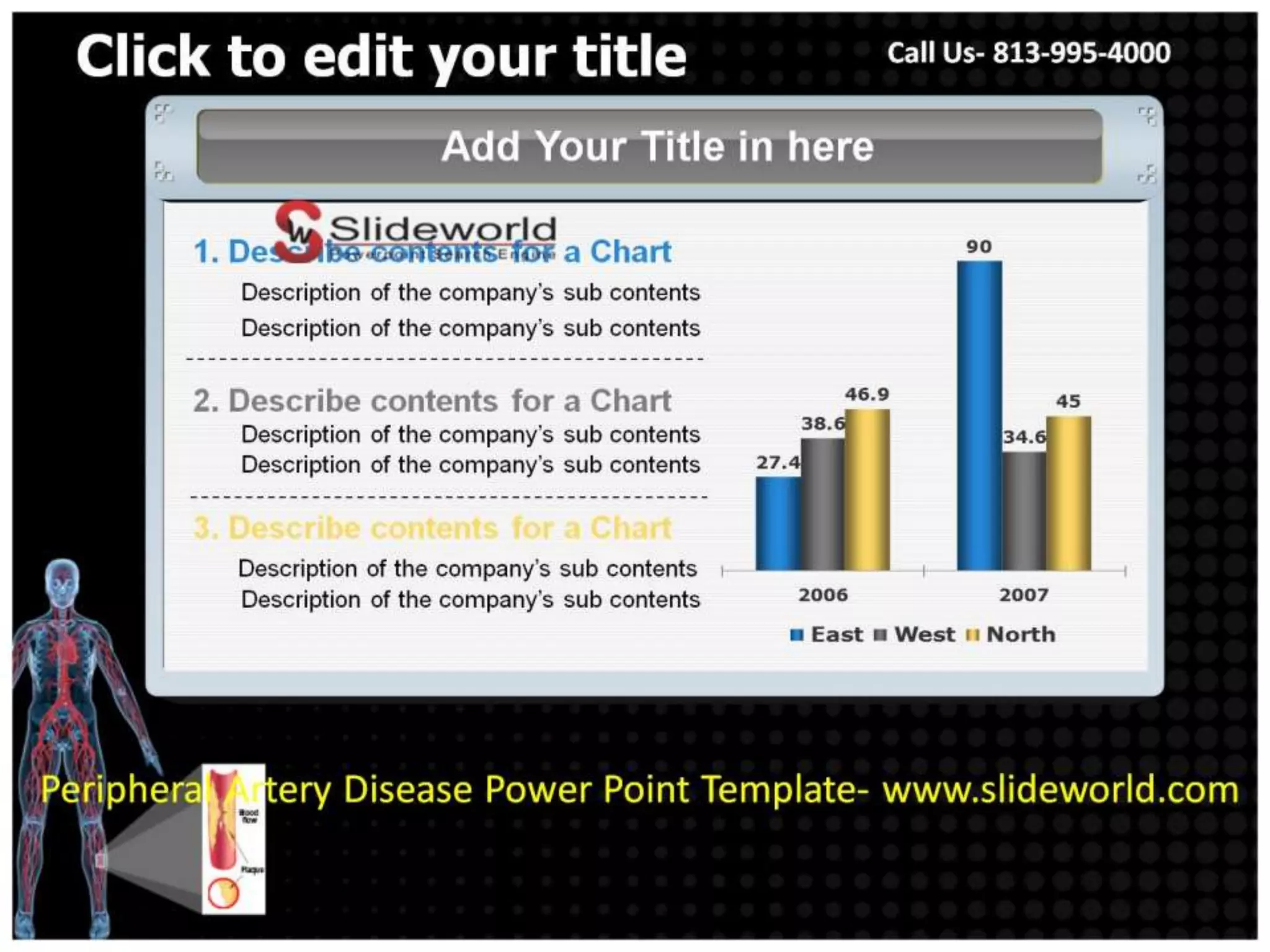Peripheral Artery Disease Powerpoint Template | PPTX