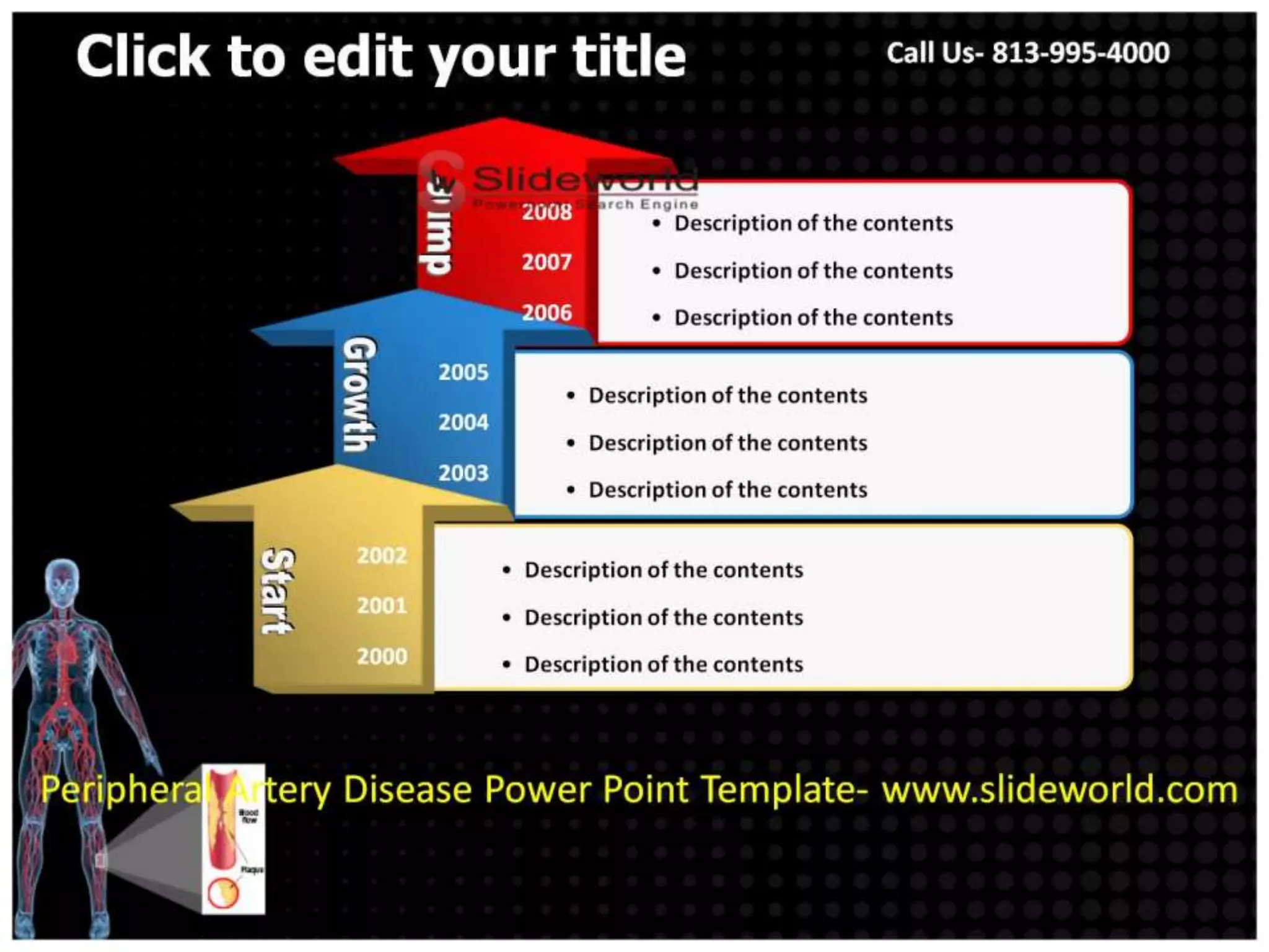 Peripheral Artery Disease Powerpoint Template | PPTX