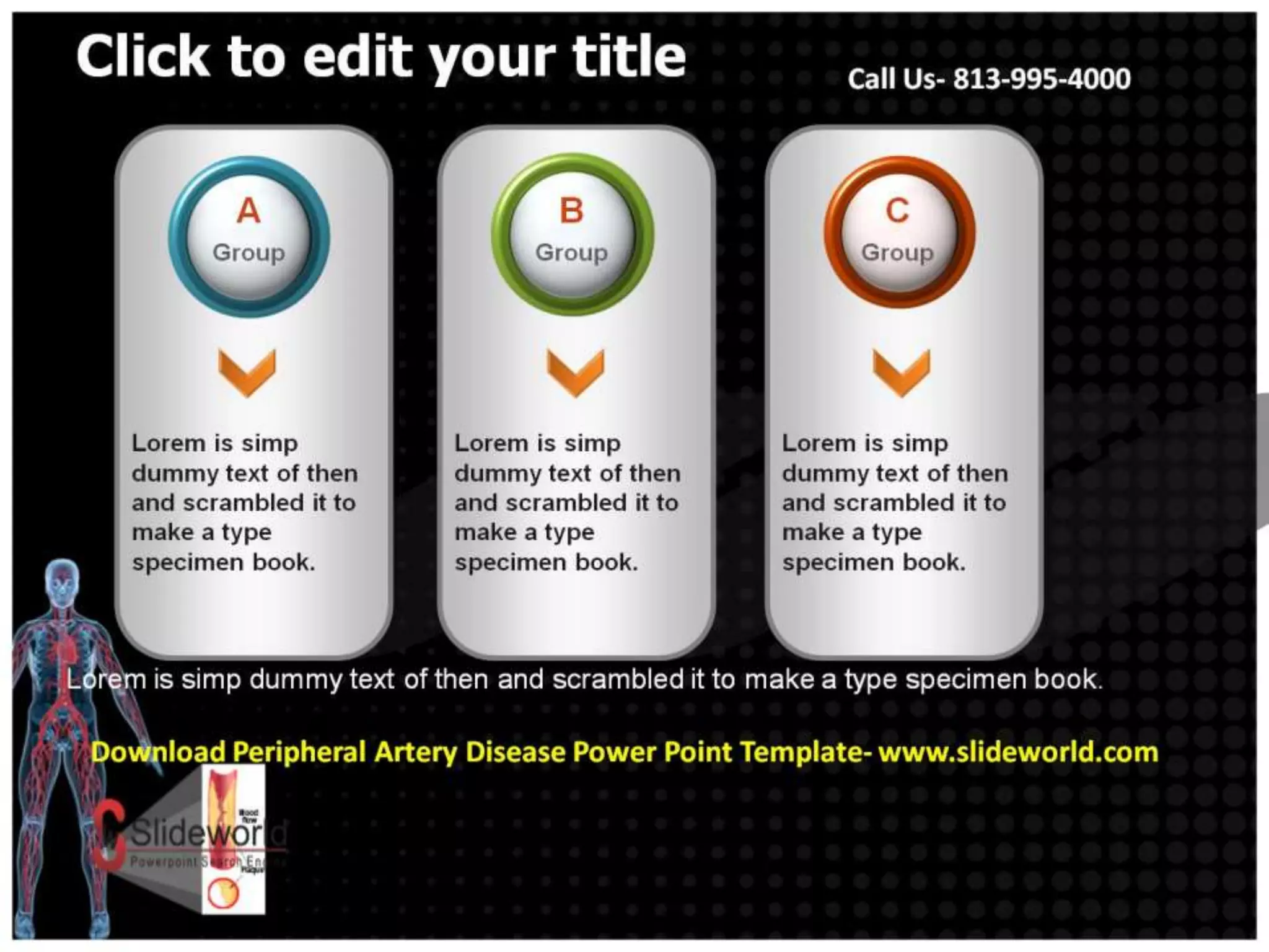 Peripheral artery disease powerpoint template | PPTX