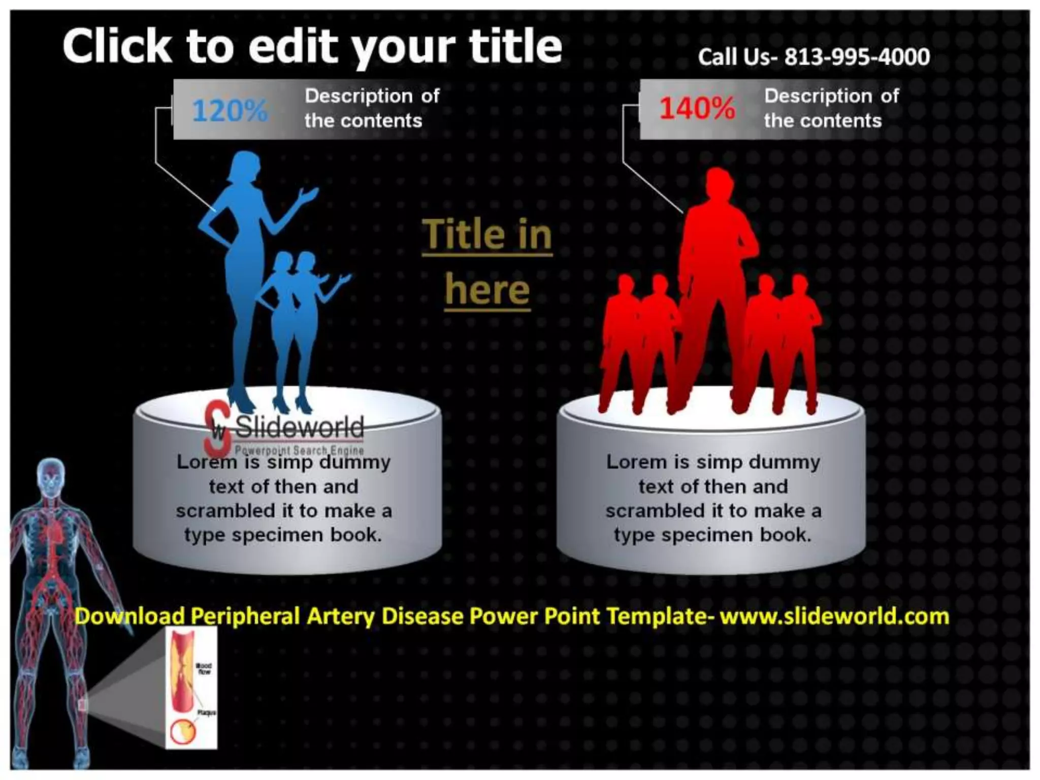 Peripheral artery disease powerpoint template | PPTX