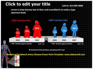 Peripheral artery disease powerpoint template | PPTX