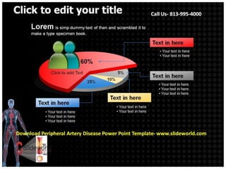 Peripheral artery disease powerpoint template | PPTX