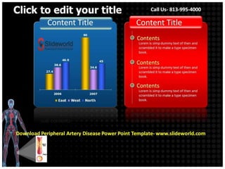 Peripheral artery disease powerpoint template | PPTX