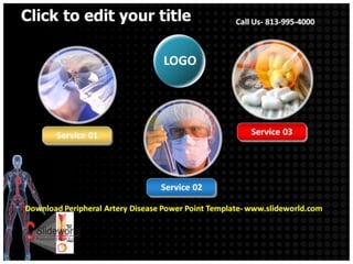 Peripheral artery disease powerpoint template | PPTX