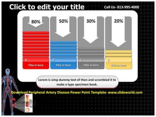 Peripheral artery disease powerpoint template | PPTX