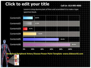 Peripheral artery disease powerpoint template | PPTX