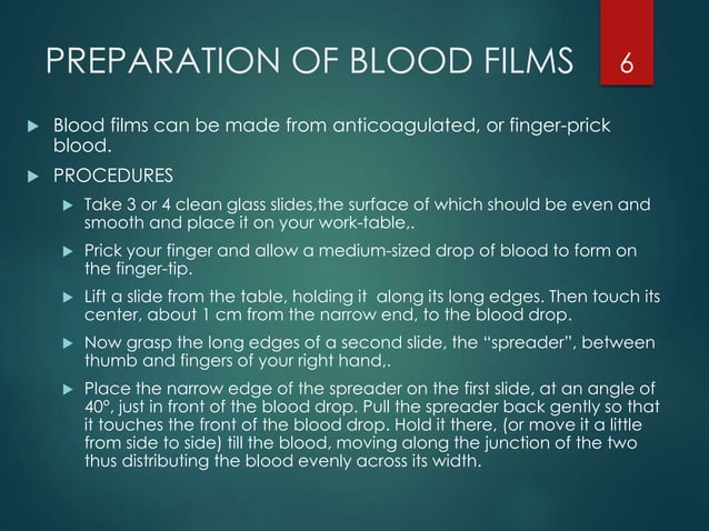 Peripheral Blood Smear | PPTX