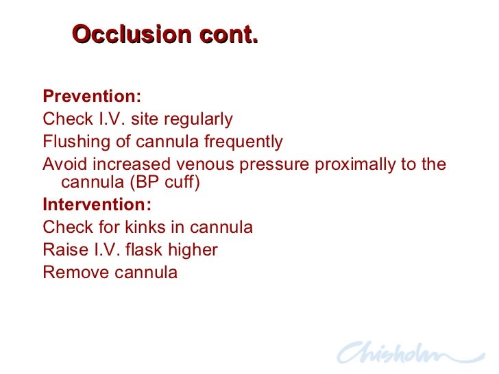 Peripheral Iv Cannulation