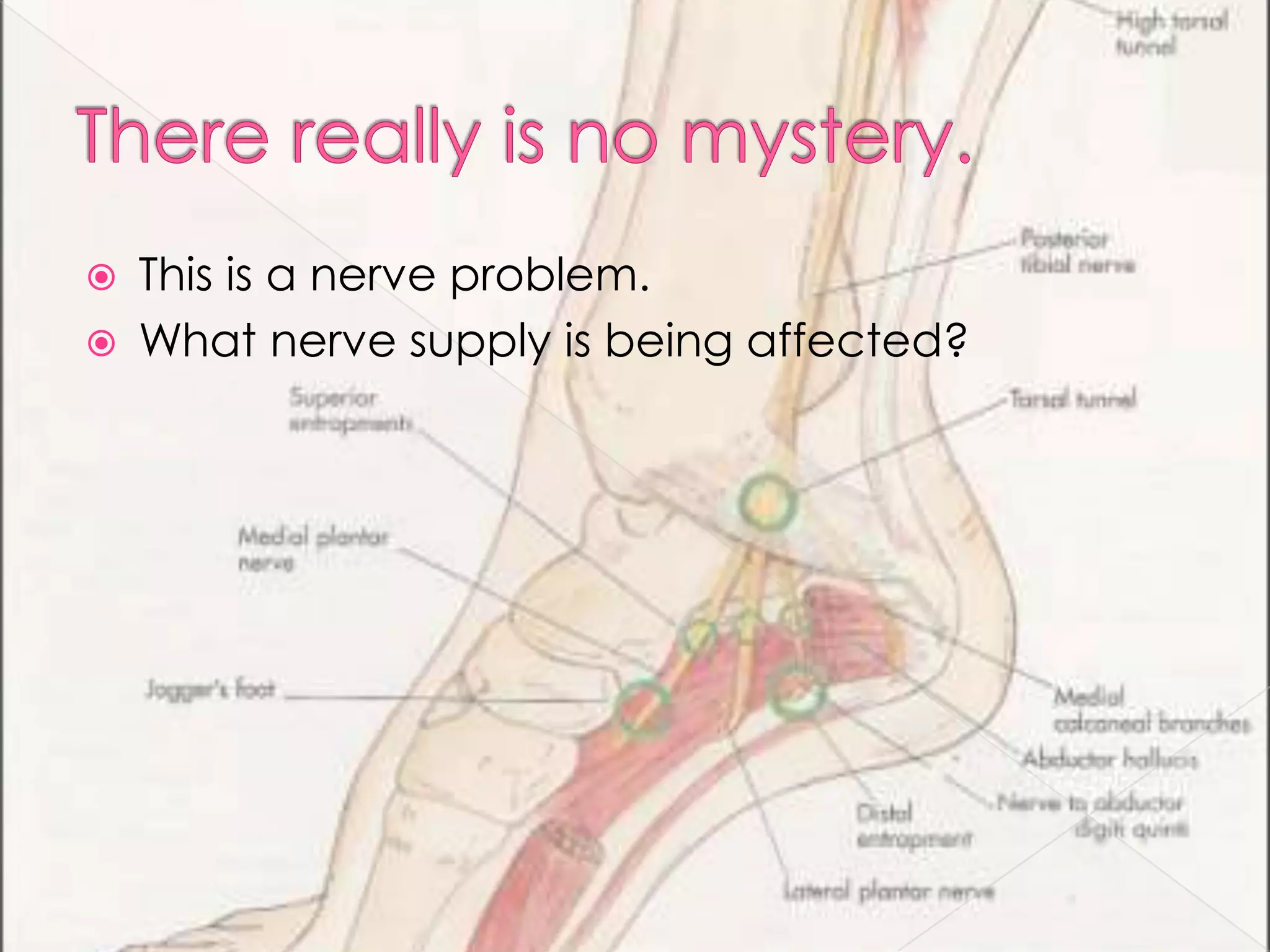 There really is no mystery.This is a nerve problem.What nerve supply is being affected?