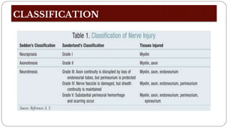 Nerve Injuries Classification Peripheral nerve injuries.pptx