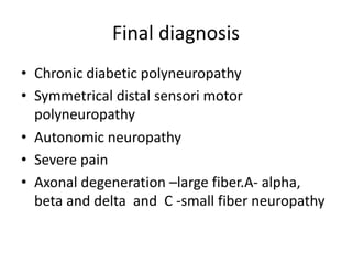 Approach to Peripheral neuropathy | PDF