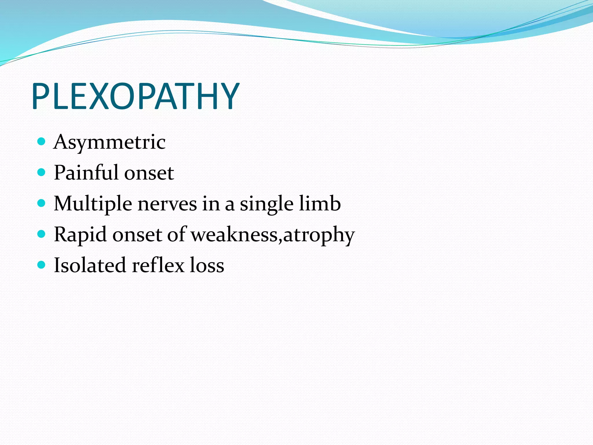 Peripheral neuropathy Anatomy, Physiology and Diseases