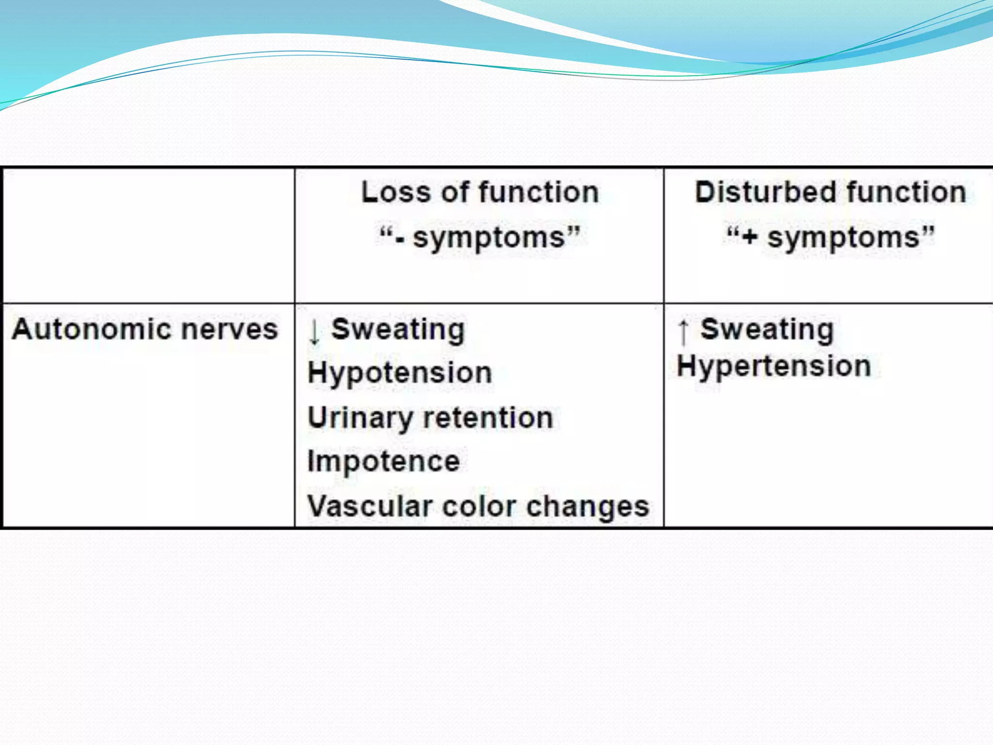 Peripheral neuropathy Anatomy, Physiology and Diseases