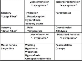 Peripheral neuropathy Anatomy, Physiology and Diseases | PPTX