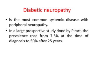 Peripheral neuropathy in systemic disease children | PPTX