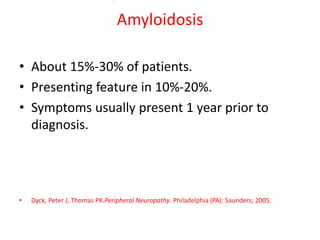 Peripheral neuropathy in systemic disease children | PPTX