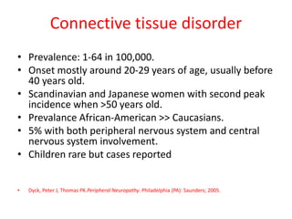 Peripheral neuropathy in systemic disease children | PPTX