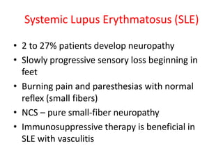 Peripheral neuropathy in systemic disease children | PPTX