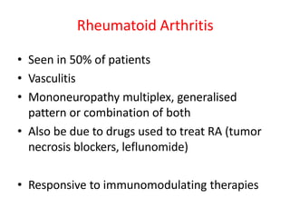 Peripheral neuropathy in systemic disease children | PPTX
