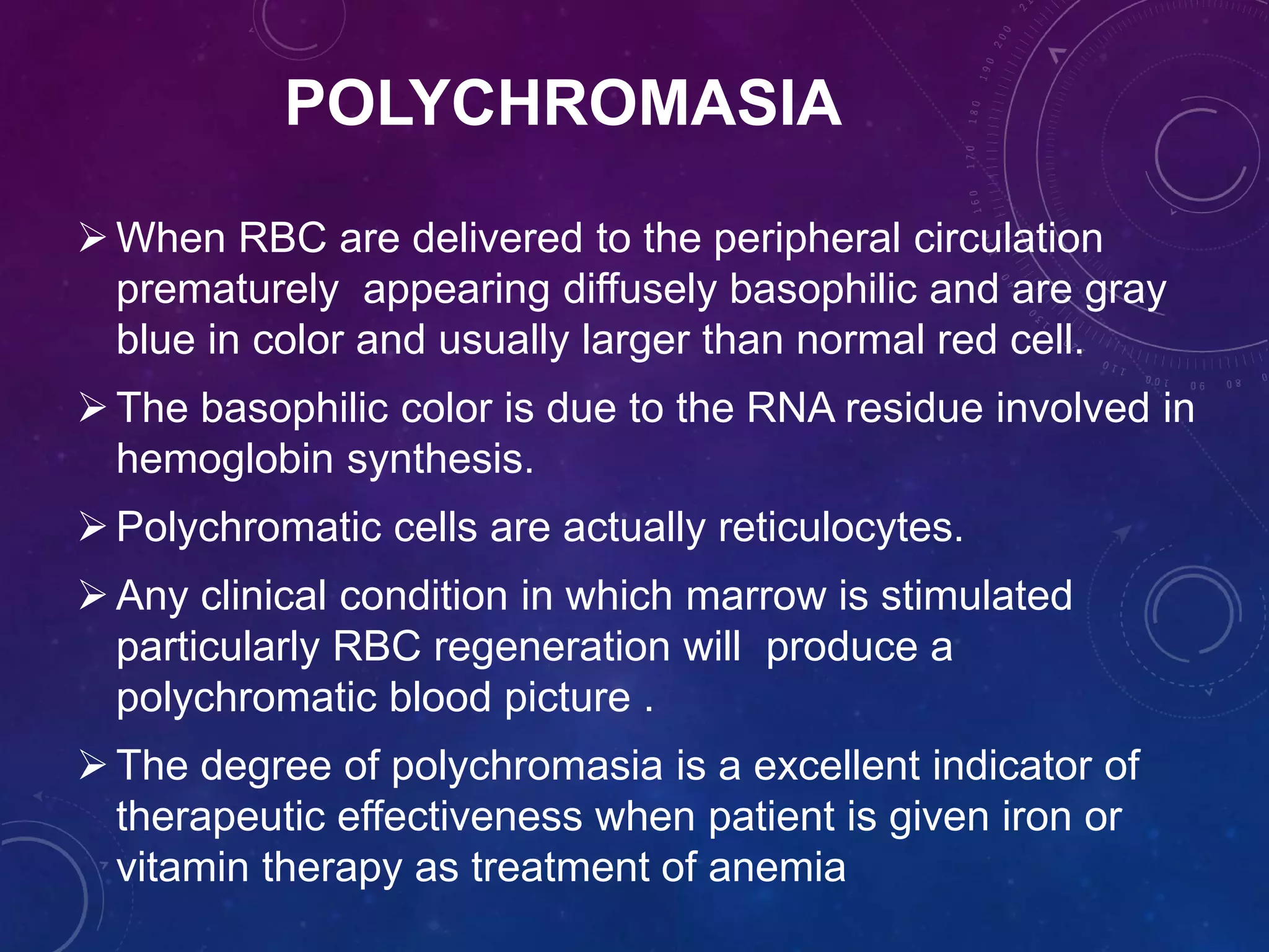 Polychromatic Rbc Peripheral smear | PPTX