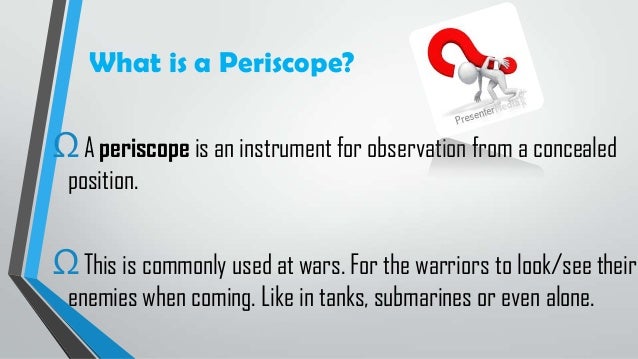 Basic Physics Iii A Group 5 Improvised Periscope C