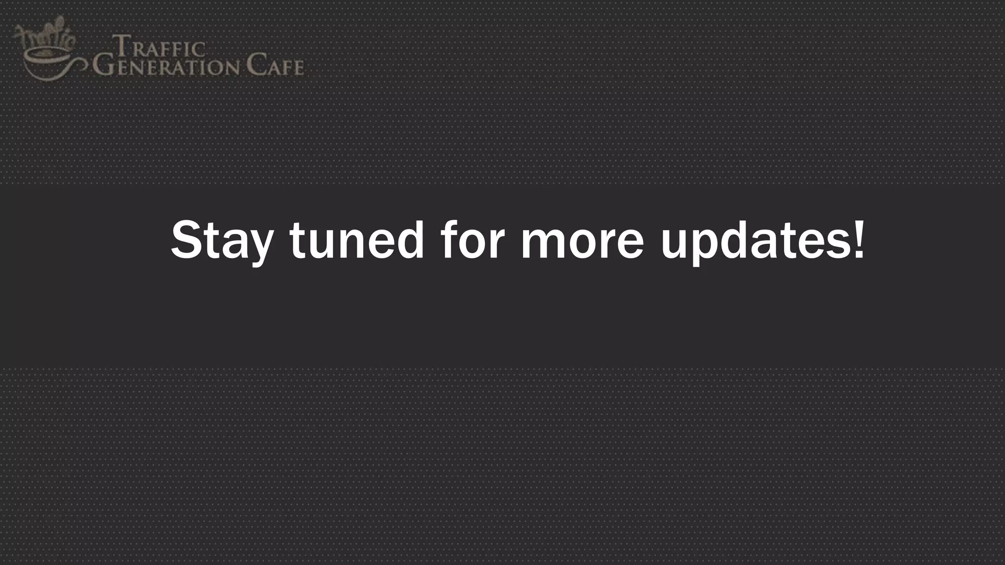 Stay tuned for more updates!
 