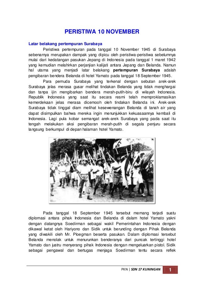 Peristiwa 10 November