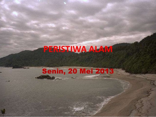  Peristiwa alam Kelas V Semester 2