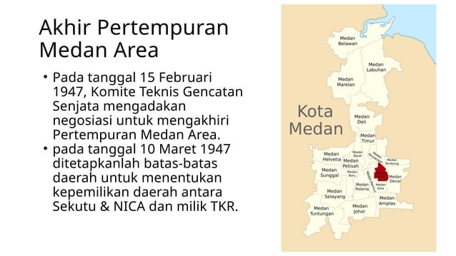 Medan Perang Rms Peristiwa Medan Area - perang di Medan dan area Medan | PPTX