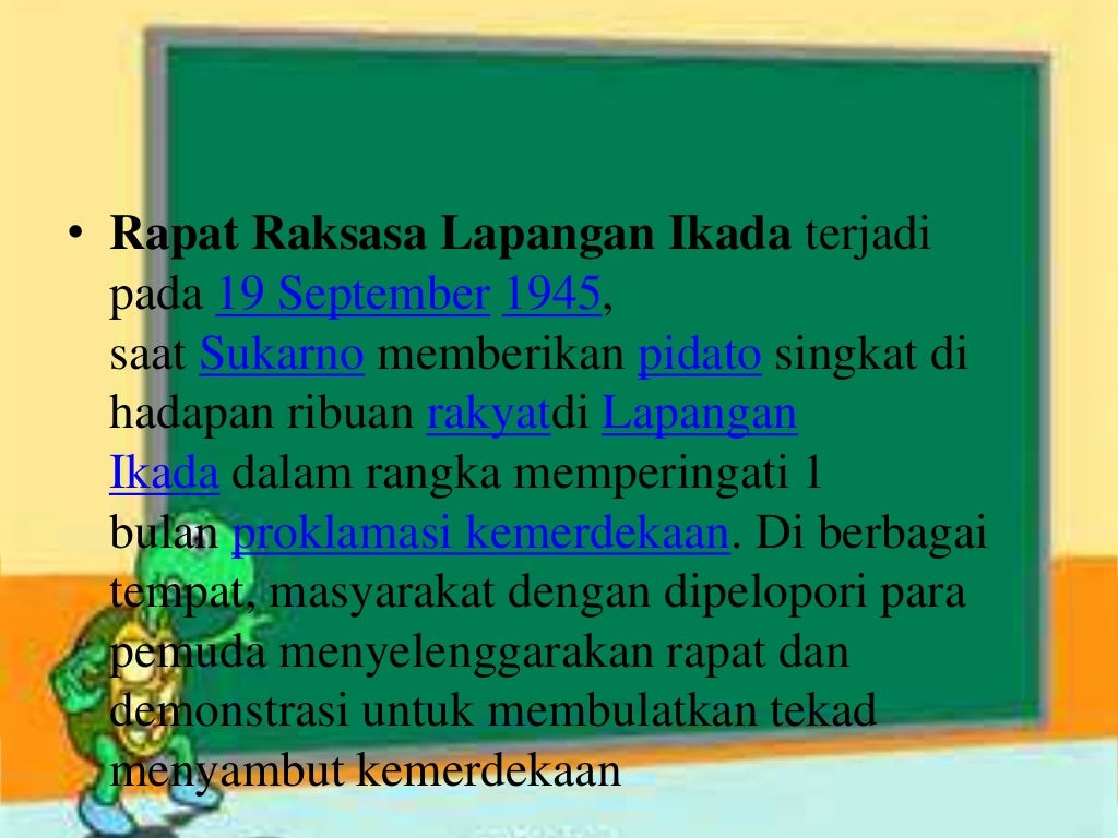 Peristiwa penting menjelang proklamasi kemerdekaan indonesia