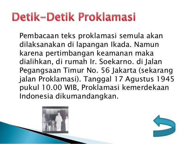 Peristiwa Proklamasi