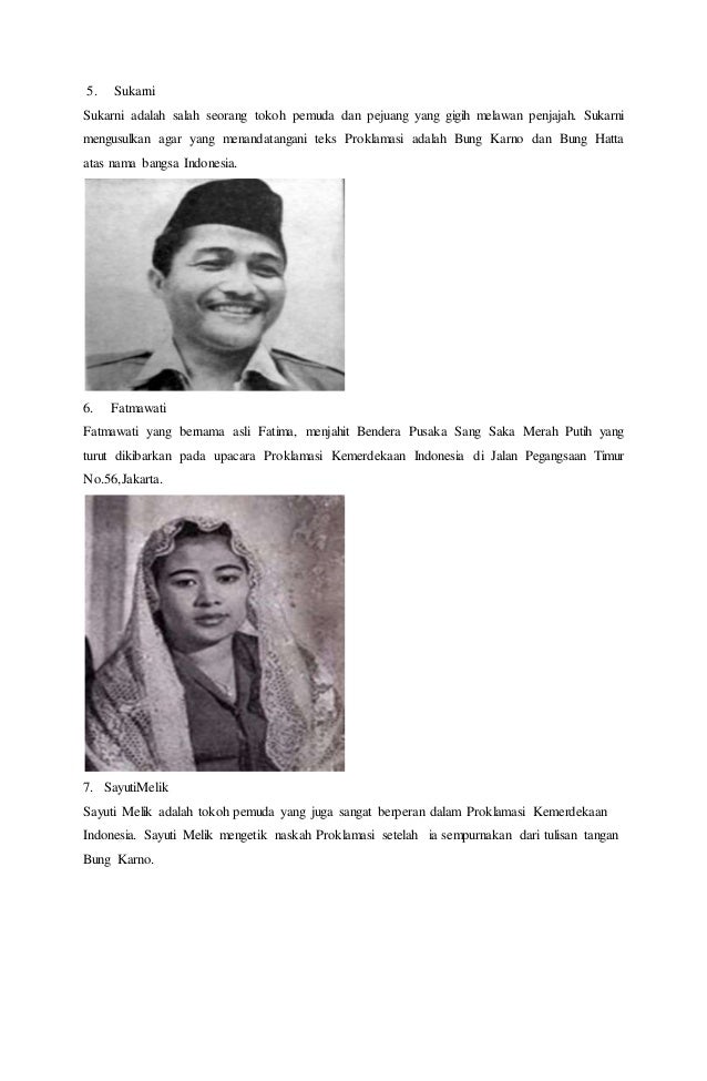 Yang Mengetik Naskah Proklamasi Adalah Yang Mengetik Naskah Proklamasi Adalah