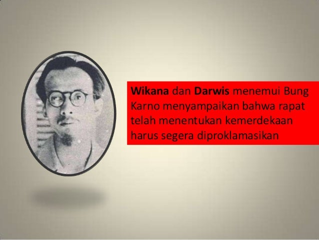 Peristiwa sekitar proklamasi dan proklamasi kemerdekaan