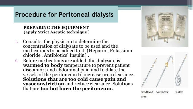 Peritoneal dialysis