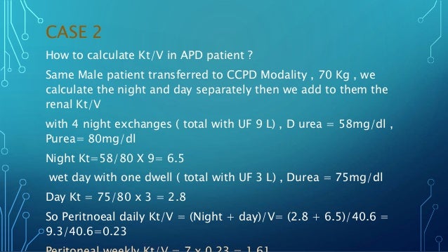 How To Improve Peritoneal Dialysis Adequacy