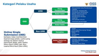 13
Kategori Pelaku Usaha
 