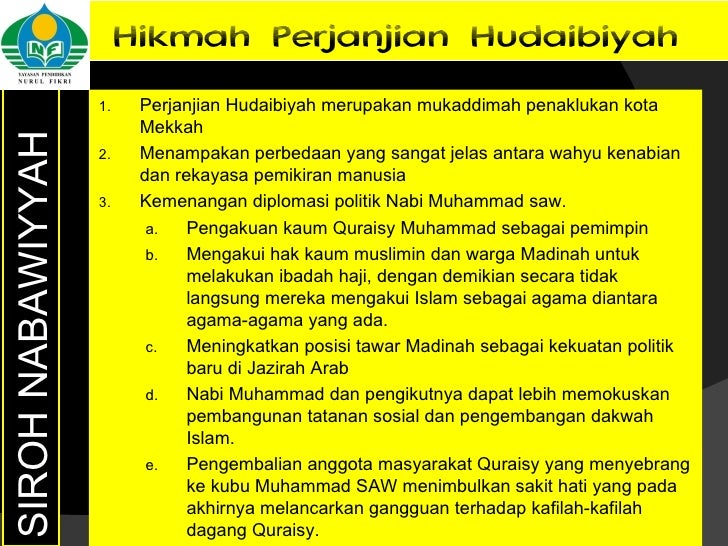 Perjanjian Hudaibiyah