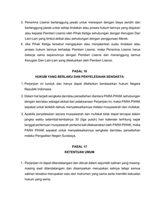 Perjanjian Lisensi Merek _Indonesia_Clean.docx