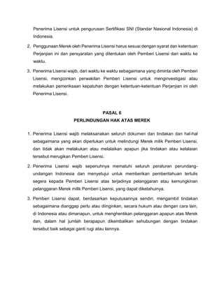 Perjanjian Lisensi Merek _Indonesia_Clean.docx
