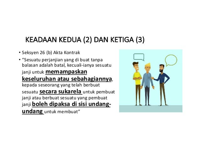 Perjanjian Tanpa Balasan