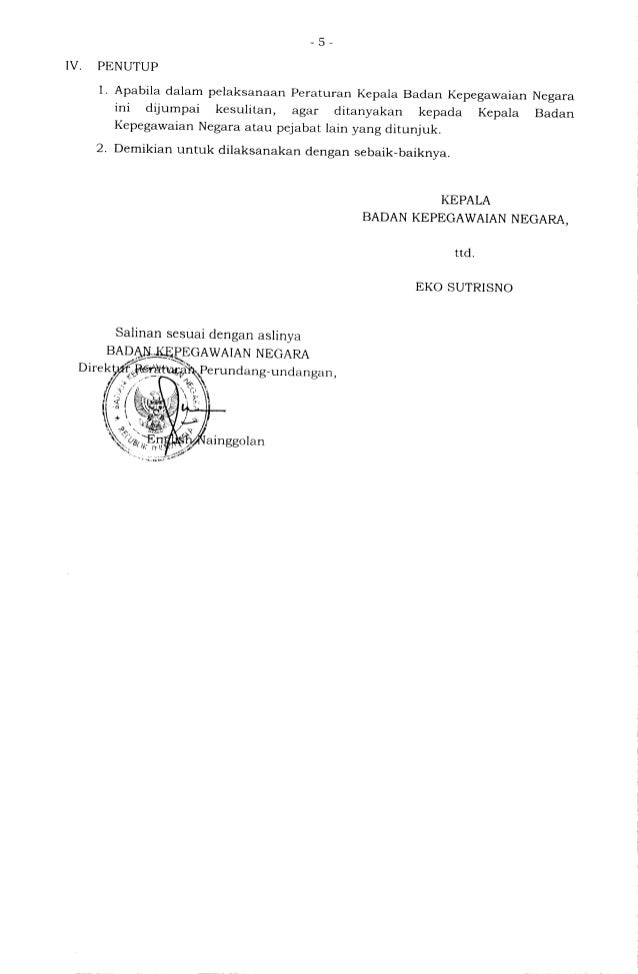 Perka bkn no. 3 thn 2013 kamus jabatan fungsional umum pns