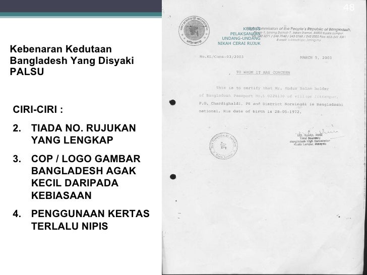 Contoh Surat Kebenaran Nikah Luar Negara