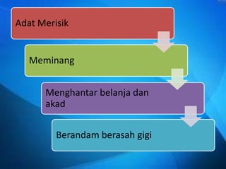 Merisik Perkahwinan masyarakat melayu.2pptx | PPTX
