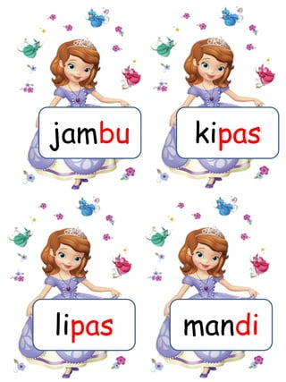 jambu
mandilipas
kipas
 