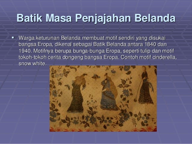 Perkembangan batik dan peluang bisnis di indonesia makalah 